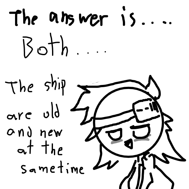 Liked webcomic The ship of theseus answered?