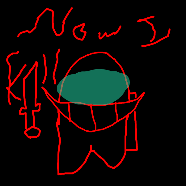 Drawing in vent(?) by souls