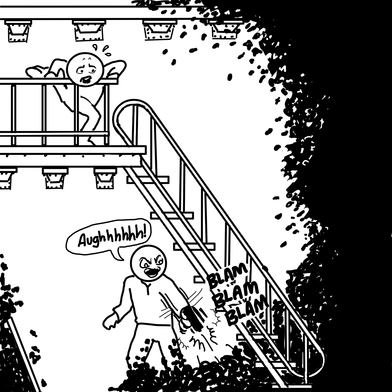  - Online Drawing Game Comic Strip Panel by Wizard Croissant