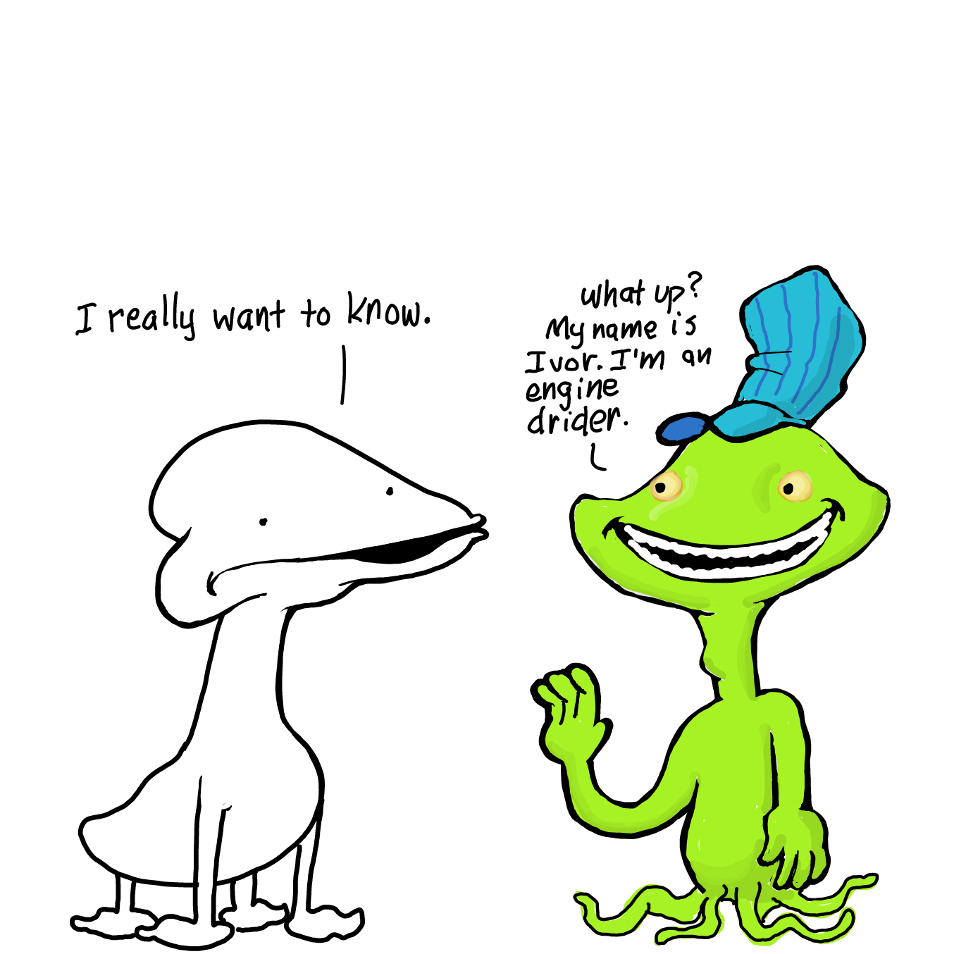  - Online Drawing Game Comic Strip Panel by Wizard Croissant