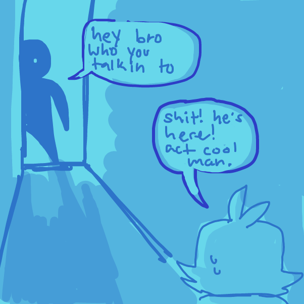  - Online Drawing Game Comic Strip Panel by Chumky