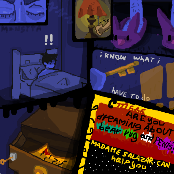 Drawing in Snow Walk by PEARLBOY