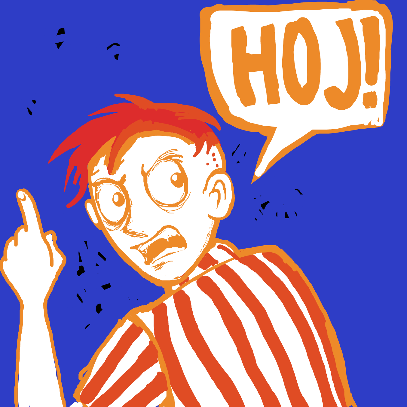  - Online Drawing Game Comic Strip Panel by TFD