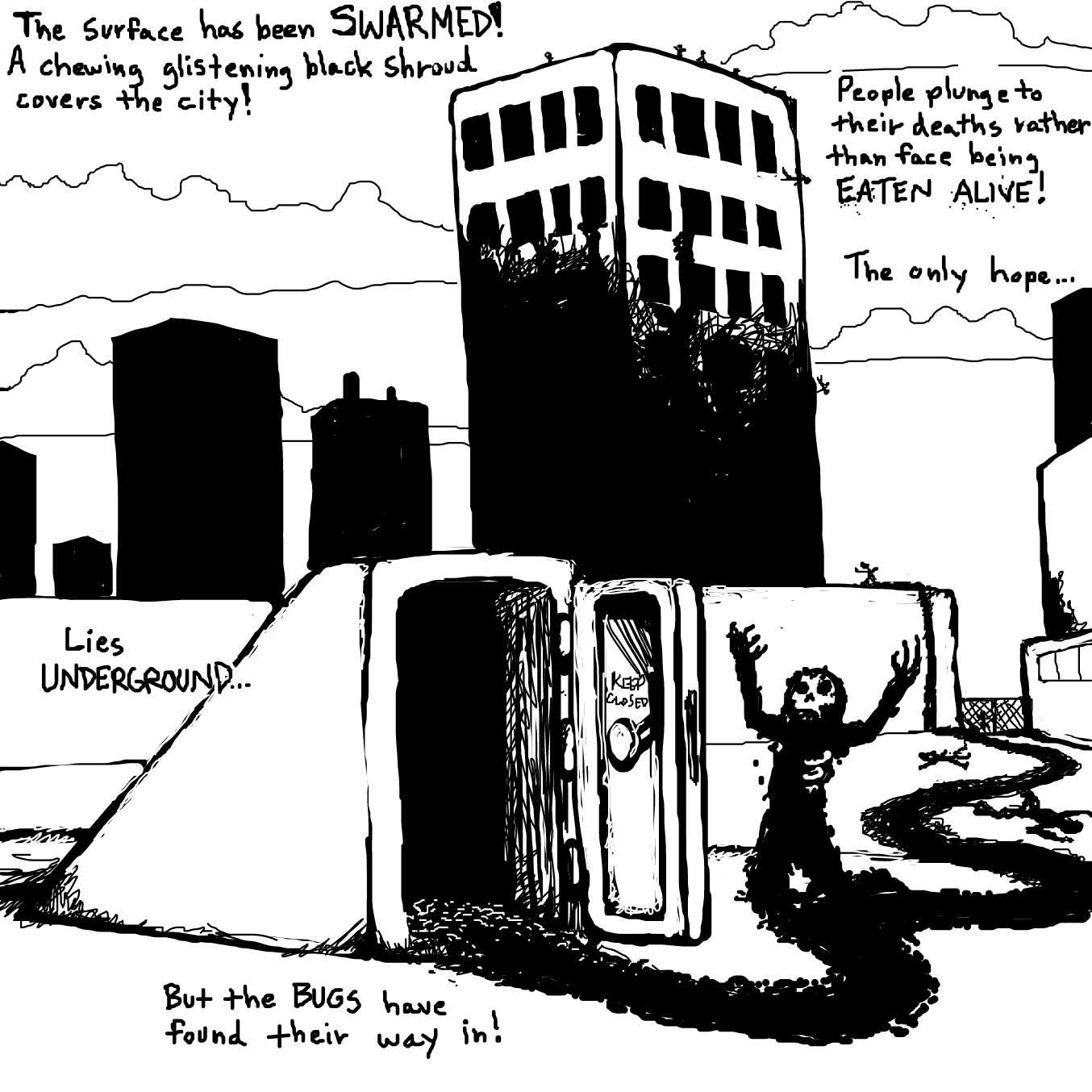  - Online Drawing Game Comic Strip Panel by TFD