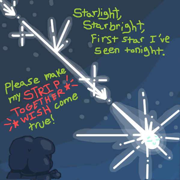 Drawing in Star Glow by xavvypls