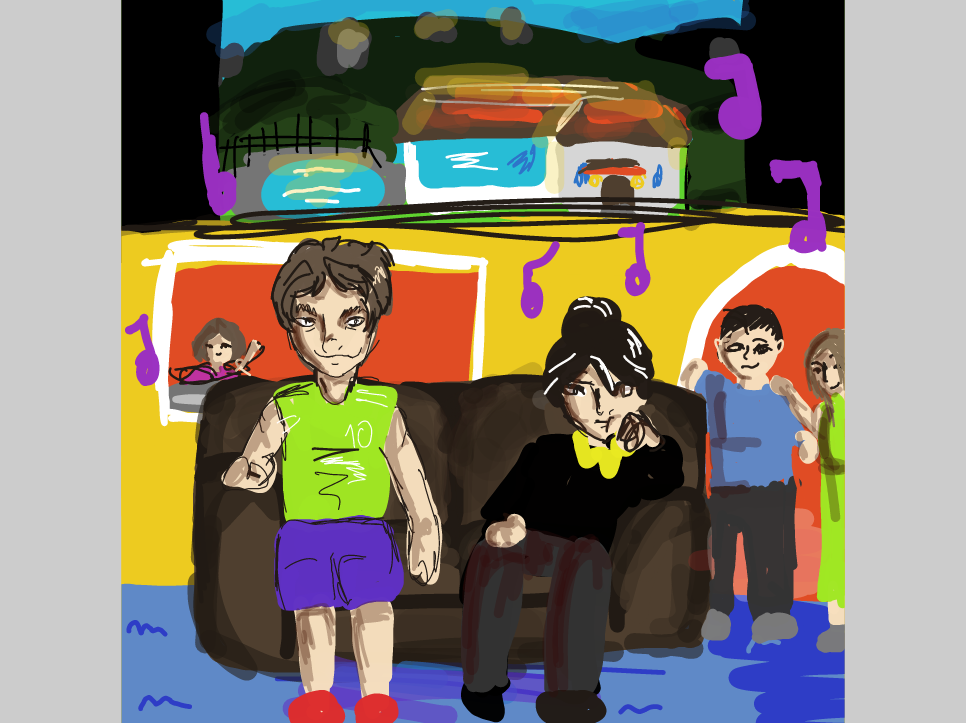 Drawing in Sitcom by NotBeetalah