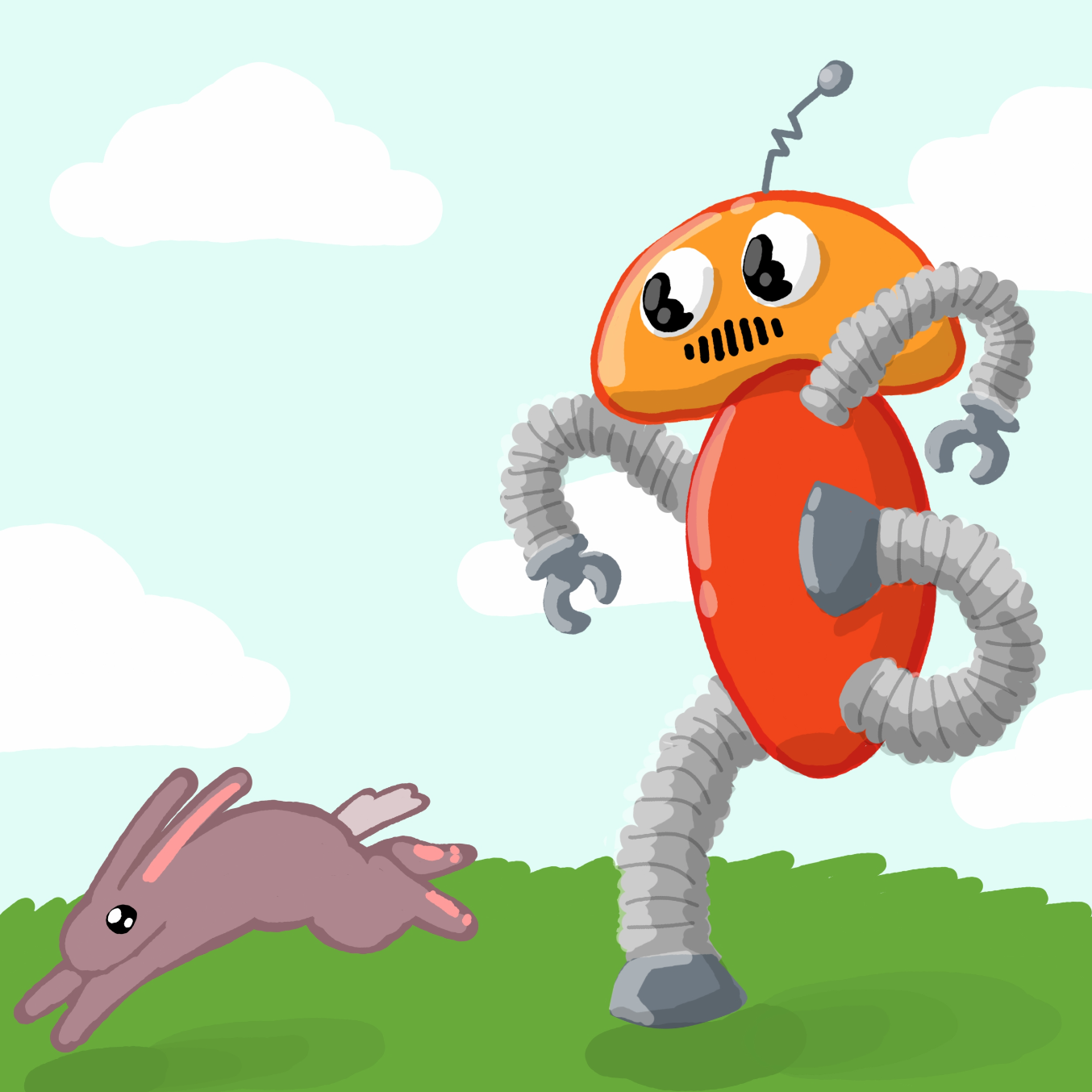  - Online Drawing Game Comic Strip Panel by Wizard Croissant