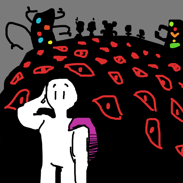 It is not a brain anurism?! oh no!! - Online Drawing Game Comic Strip Panel by KringlePringles