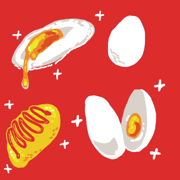 Drawing in eggs... by Chumky