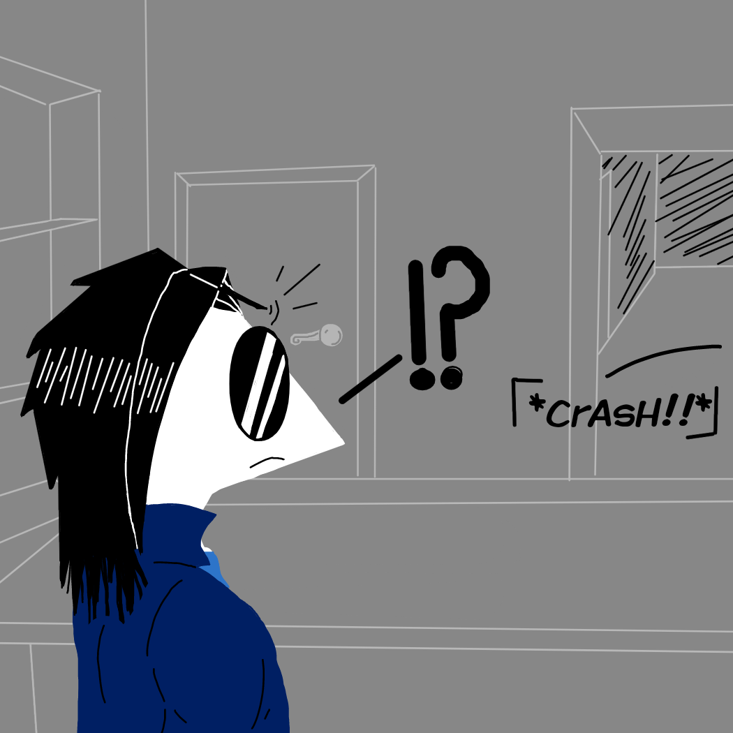 Drawing in Daily Life of a Hacker. by iiRoyalistiCrow