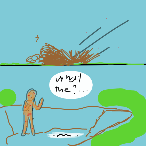 Drawing in And So Breakfast Pizza by boneHed