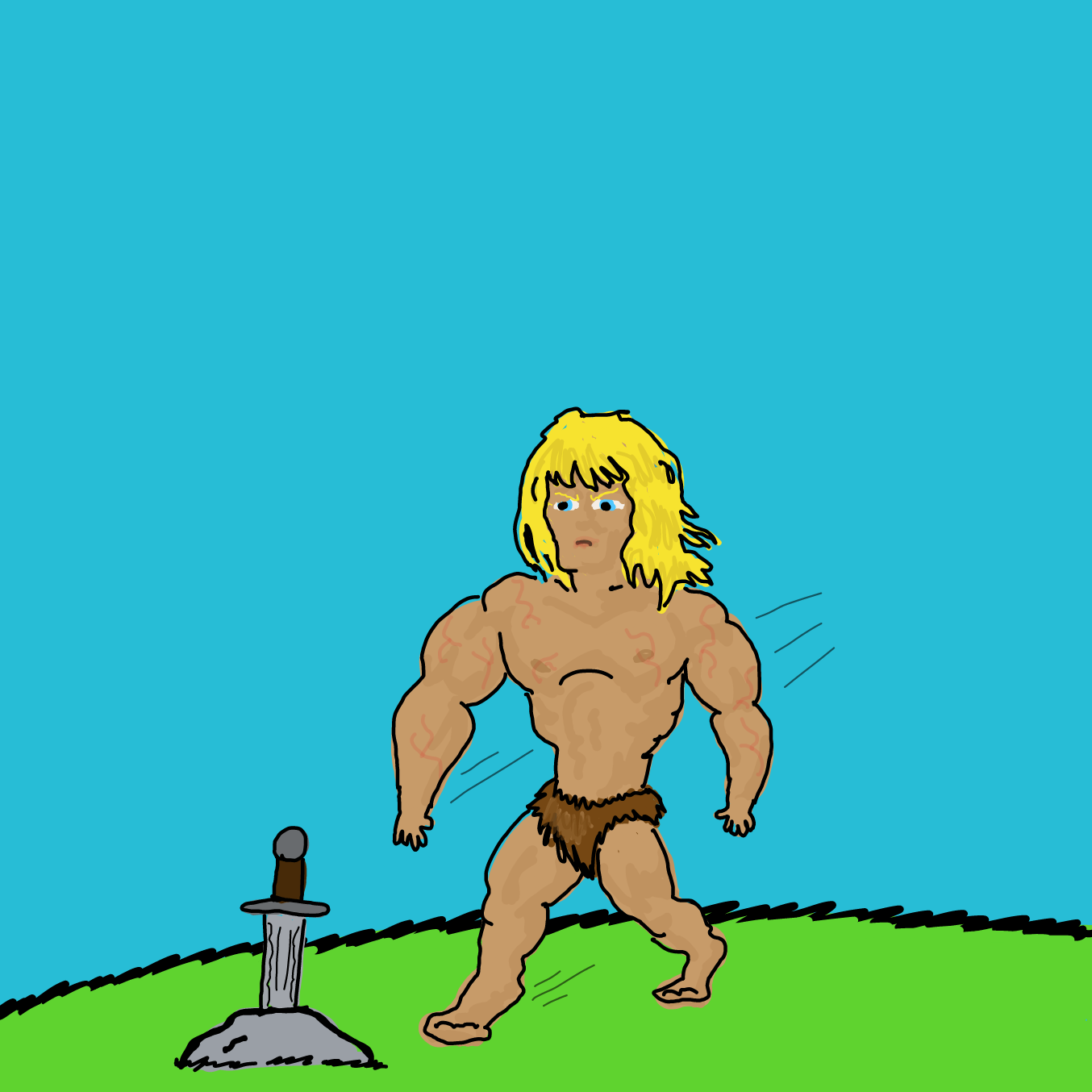  - Online Drawing Game Comic Strip Panel by Wizard Croissant