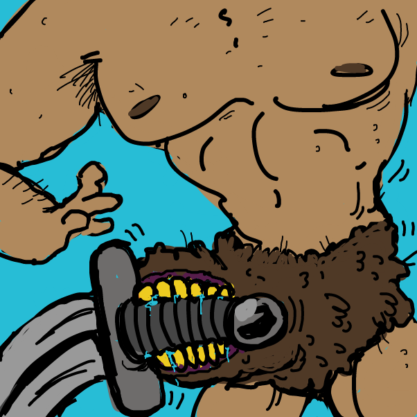 GRRRRRRRRRR - Online Drawing Game Comic Strip Panel by Peyocay