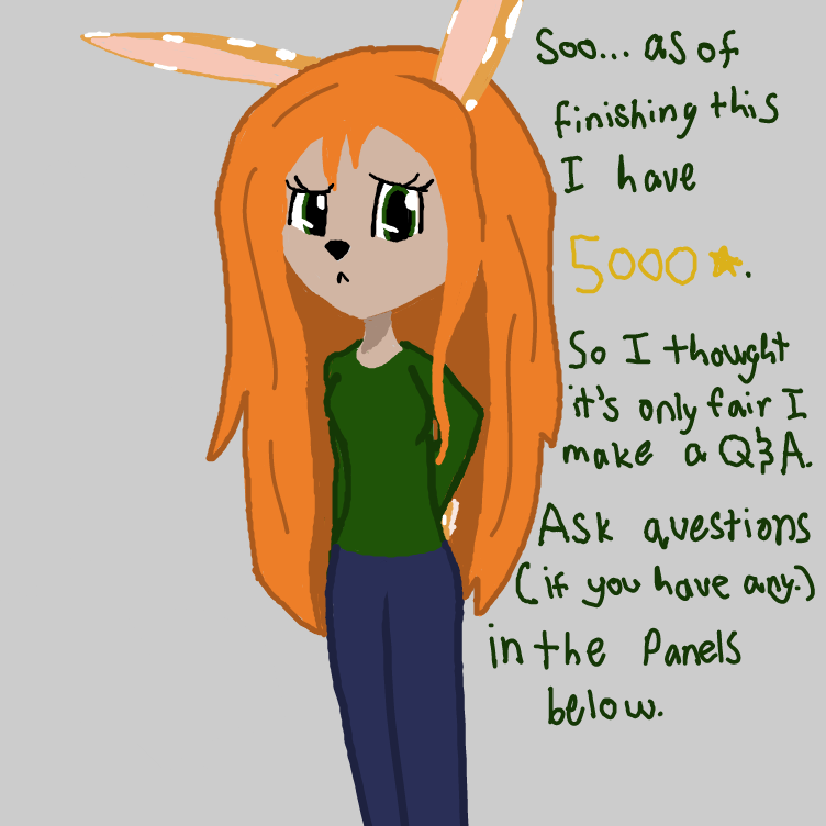 Anyyy questions?? ANY??? O.O - Online Drawing Game Comic Strip Panel by Setin