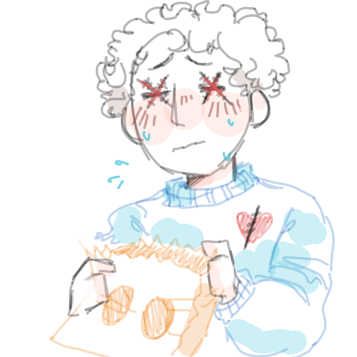 Drawing in Another Oc  by bubaki