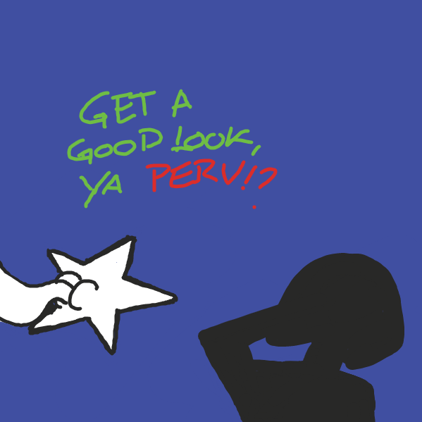 Drawing in Star Glow by itsm