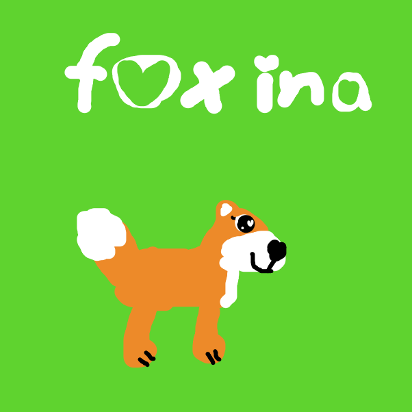 Foxina drew herself - Online Drawing Game Comic Strip Panel by lovelyfox123