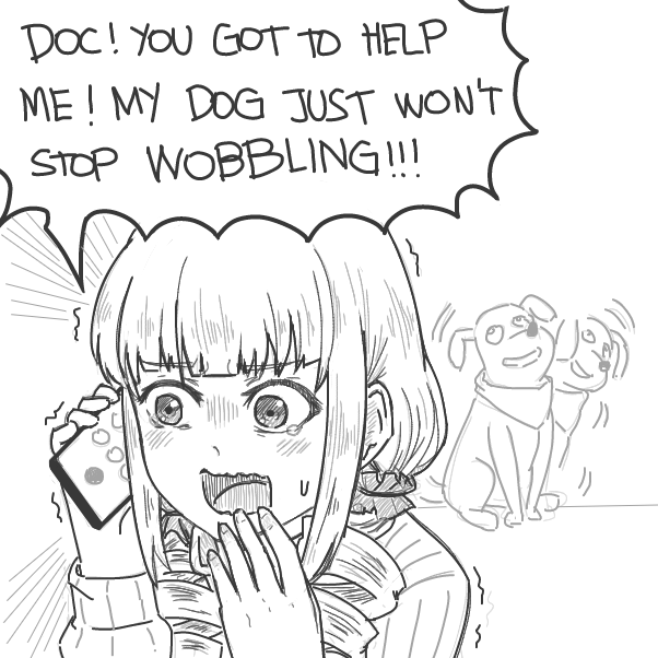 Drawing in Wobble DOGS! by flxsemi