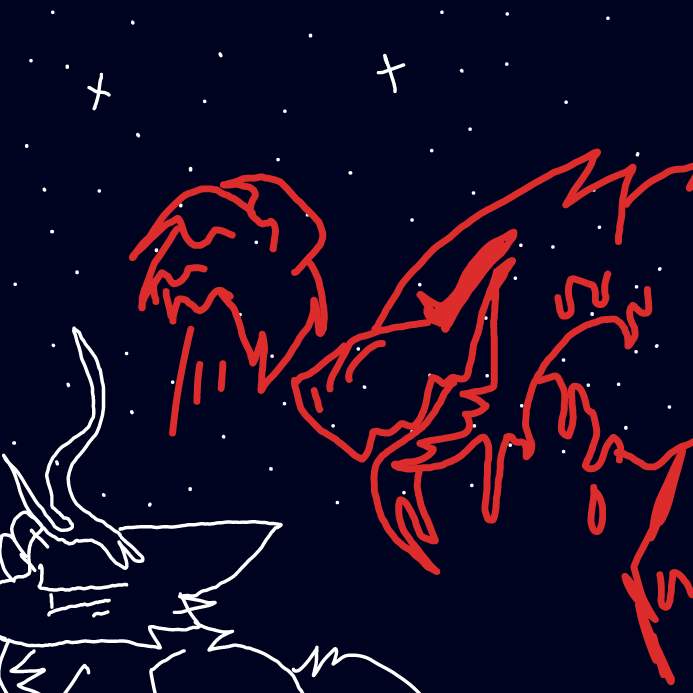  - Online Drawing Game Comic Strip Panel by scarlett