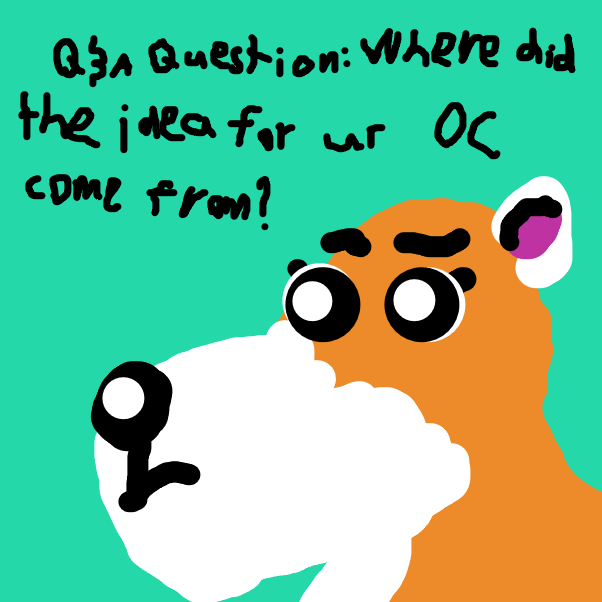 Where did the idea for ur OC come from? - Online Drawing Game Comic Strip Panel by lovelyfox123