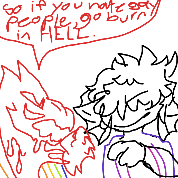 Drawing in PRIDE by scarlett