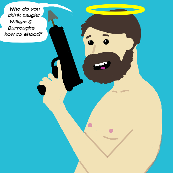 Drawing in Naked Jesus Archery Skills by Emjaypatrick