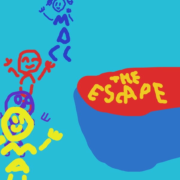 And the crowd goes crazy! The End - Online Drawing Game Comic Strip Panel by lovelyfox123