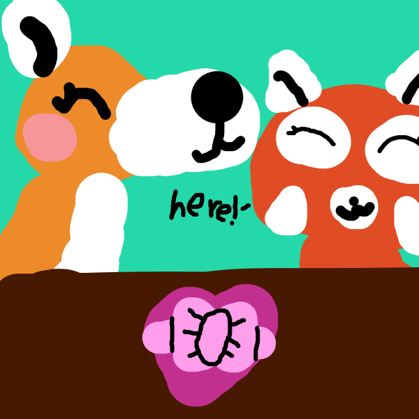 Drawing in Valentine Box by lovelyfox123