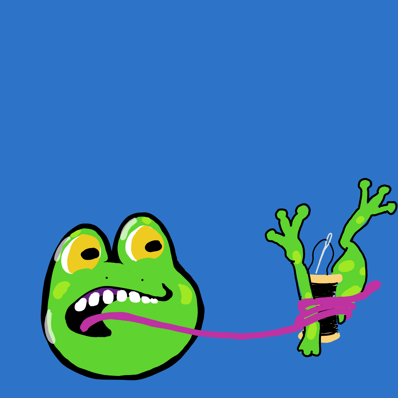  - Online Drawing Game Comic Strip Panel by Wizard Croissant