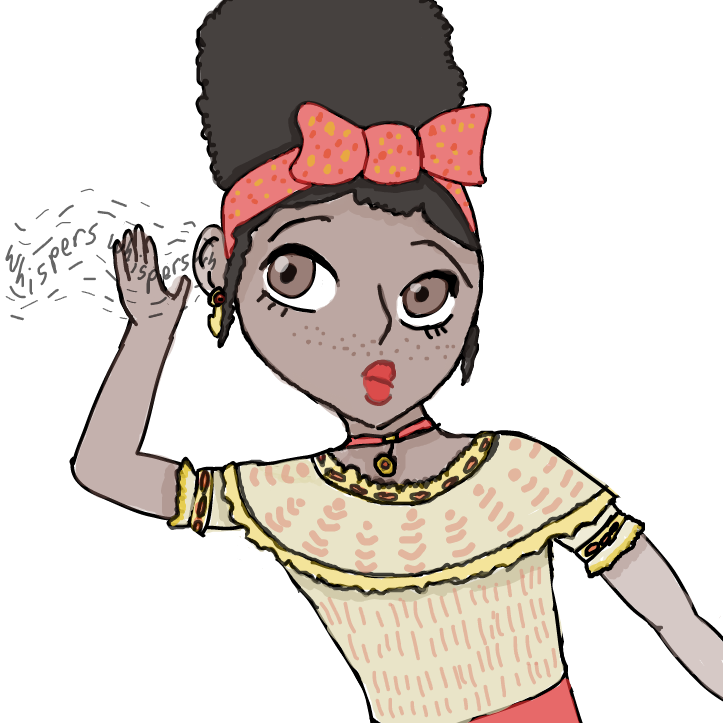 Dolores :P - Online Drawing Game Comic Strip Panel by SpaceMattress