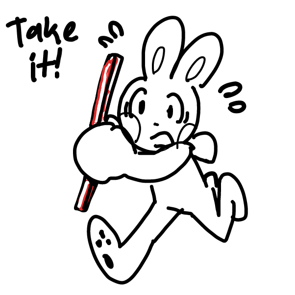 pass it on to another jammer! - Online Drawing Game Comic Strip Panel by Chumky