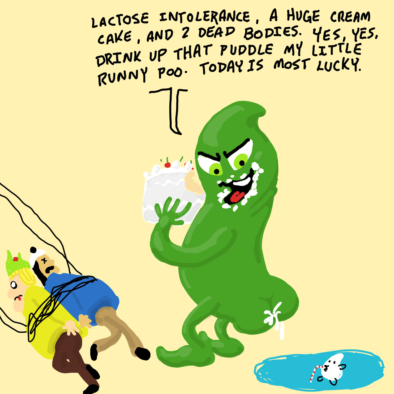  - Online Drawing Game Comic Strip Panel by Wizard Croissant