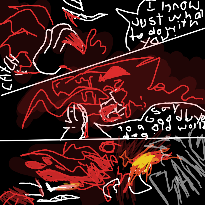 Drawing in CREATURE BREACH PT2 by scarlett