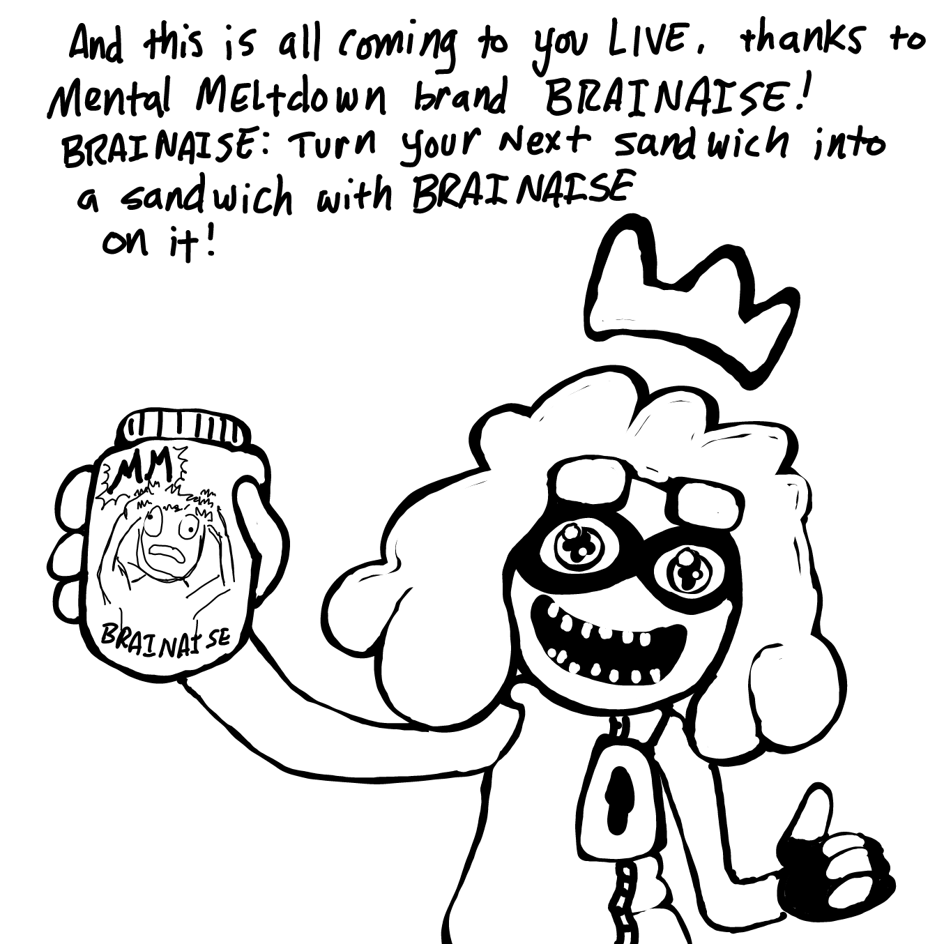  - Online Drawing Game Comic Strip Panel by Wizard Croissant