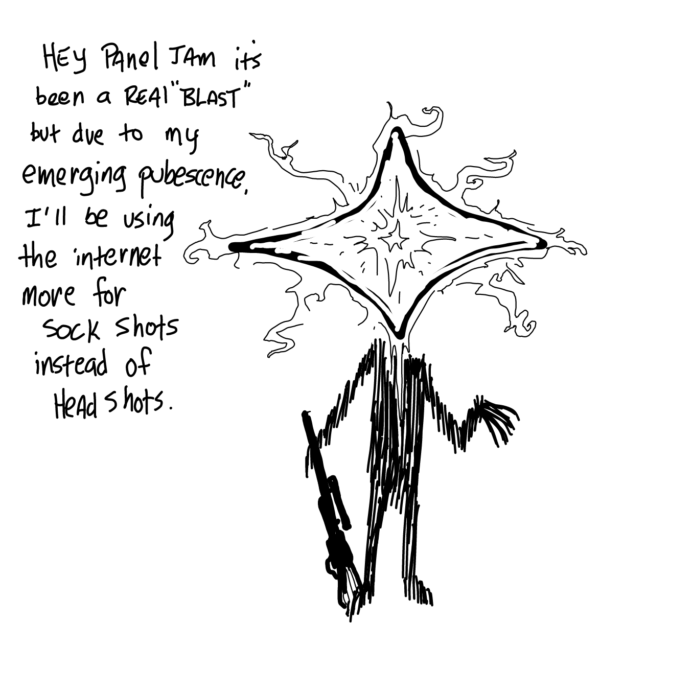  - Online Drawing Game Comic Strip Panel by Wizard Croissant