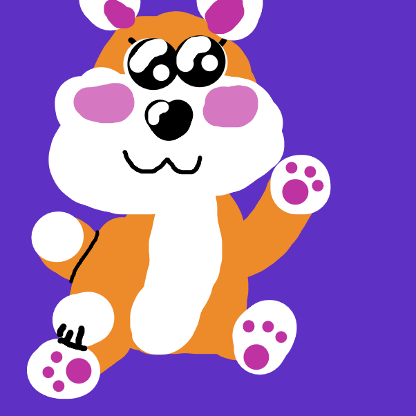 Foxina was already really cute. It was mainly the pose that made her even cuter then before.  - Online Drawing Game Comic Strip Panel by lovelyfox123