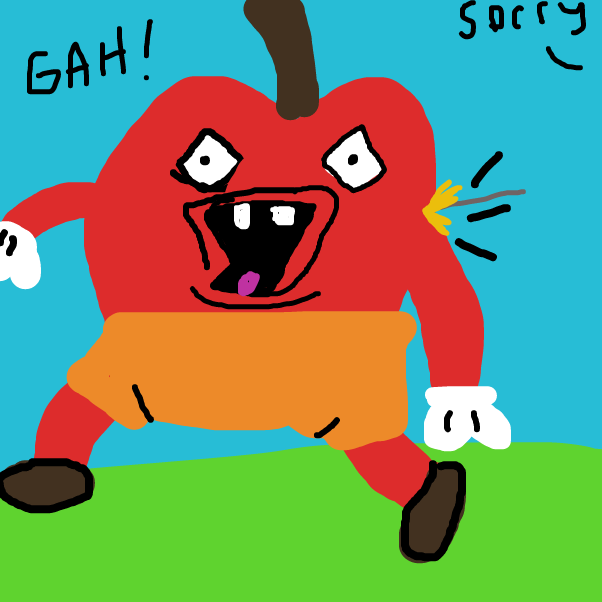 Drawing in Naked Jesus Archery Skills by BananaDoc