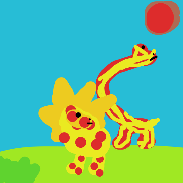 The Pre-Italian Food - Online Drawing Game Comic Strip Panel by lovelyfox123