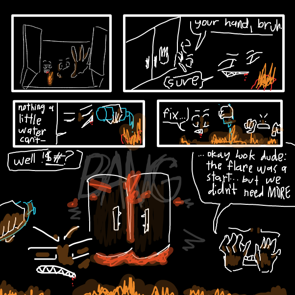 Drawing in CREATURE BREACH PT 3  by KringlePringles