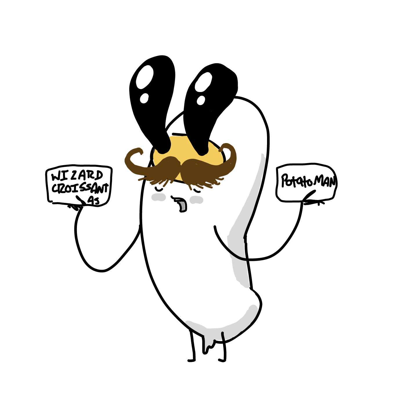  - Online Drawing Game Comic Strip Panel by Wizard Croissant