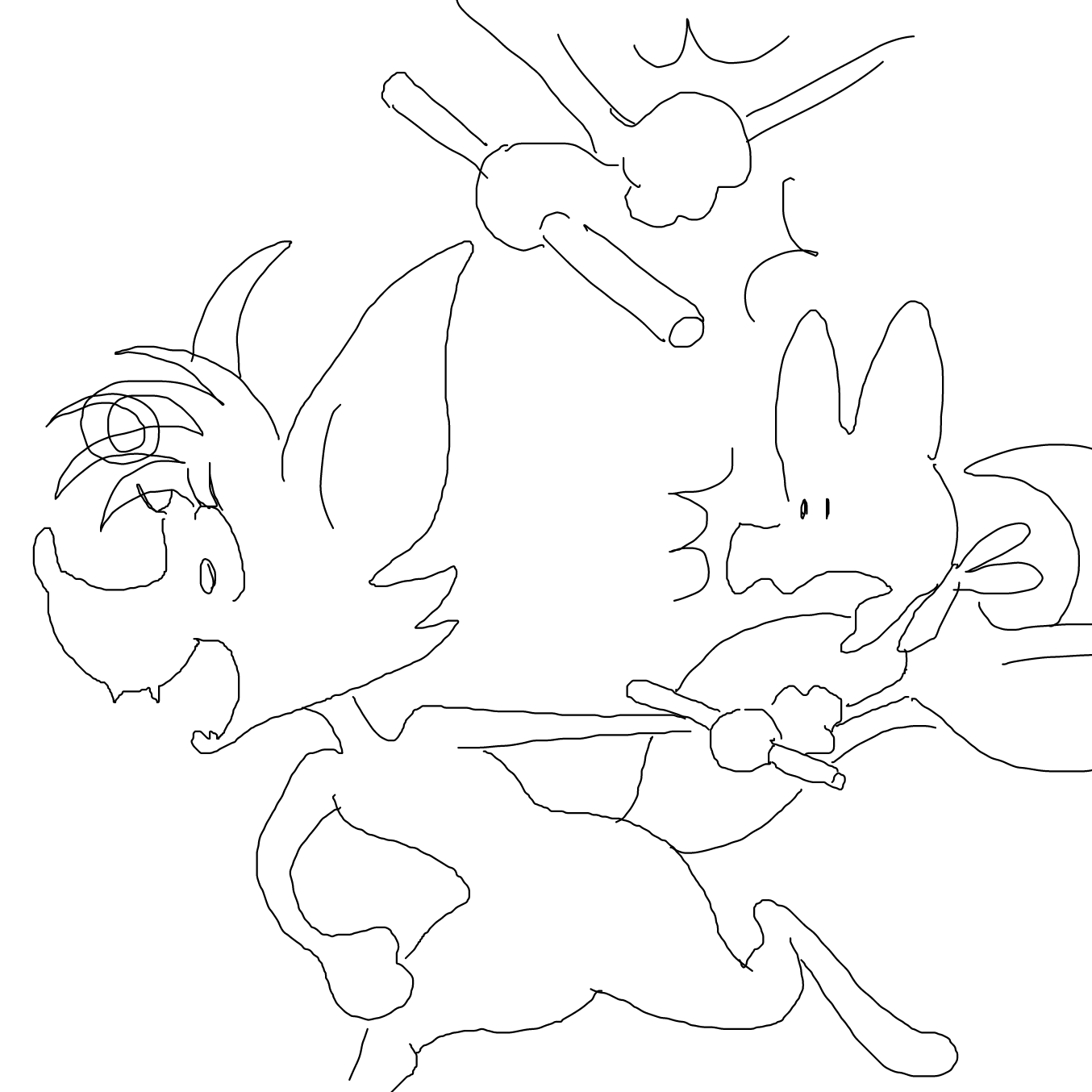  - Online Drawing Game Comic Strip Panel by TFD