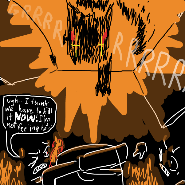 Drawing in CREATURE BREACH PT 3  by KringlePringles