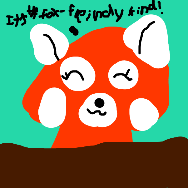 it's fox freindly chocolate - Online Drawing Game Comic Strip Panel by lovelyfox123
