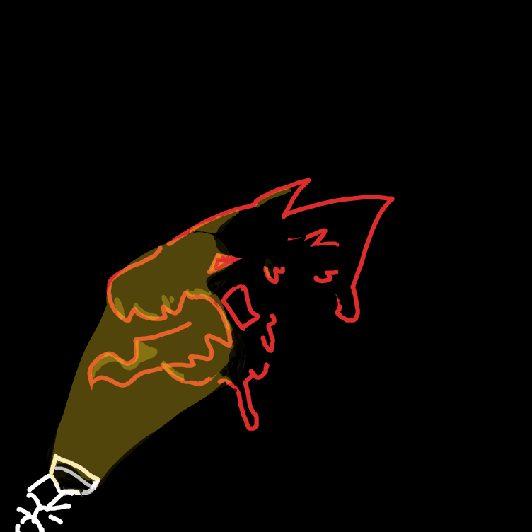 Drawing in monsters of corruption by JA