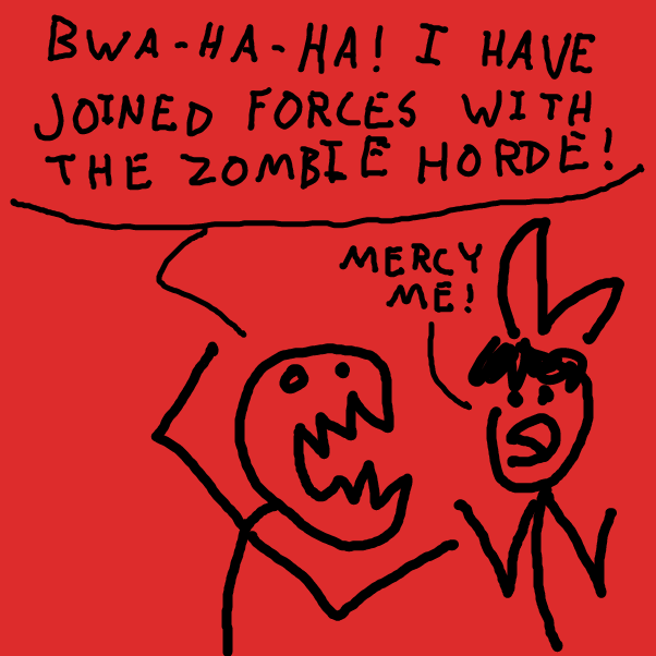 Drawing in eee by Santa