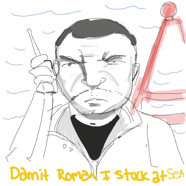 Drawing in Niko, It's Roman... by kurocartoonist