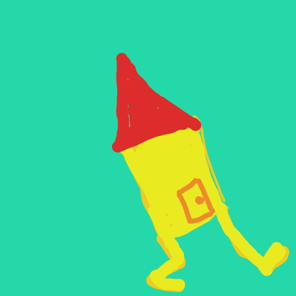 Drawing in House by Santa