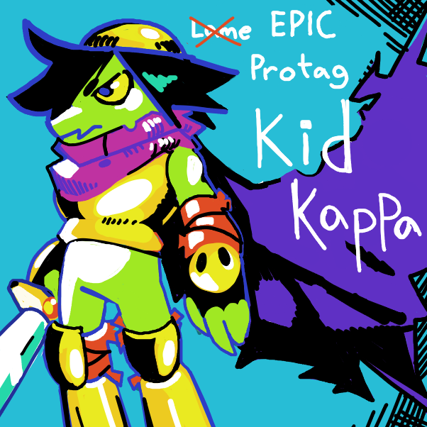 Sadly for him all the side characters are more popular - Online Drawing Game Comic Strip Panel by W3