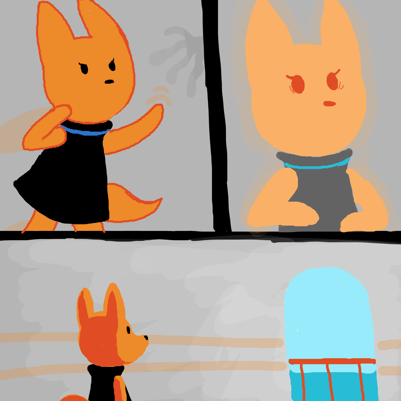 But I was sure... - Online Drawing Game Comic Strip Panel by TFD