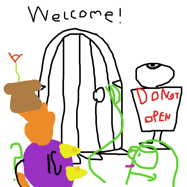 Just being curious here? - Online Drawing Game Comic Strip Panel by BananaDoc